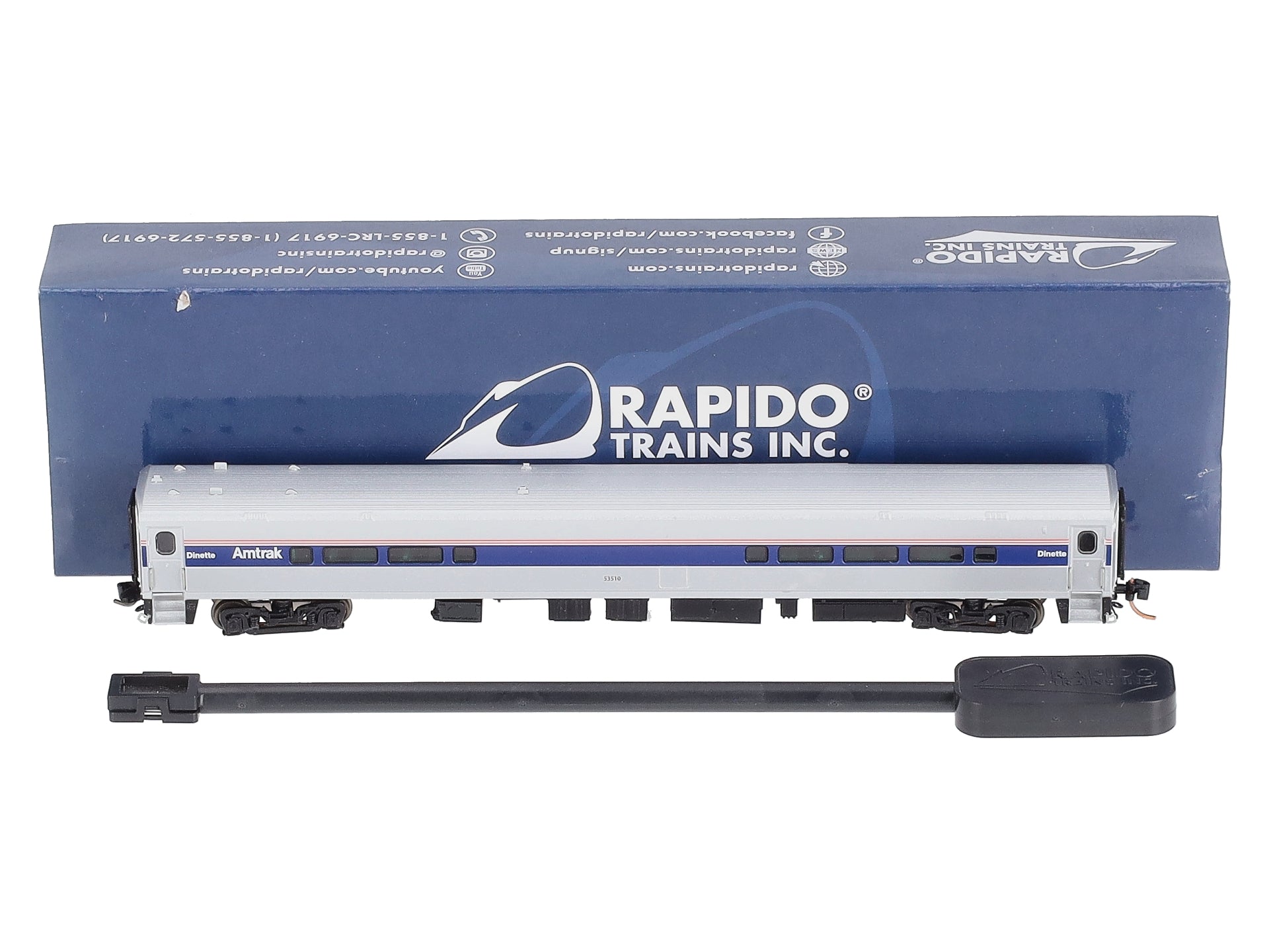 Rapido Trains 528028 N Scale Amtrak Horizon Dinette Car #53510