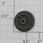 Lionel 1862-8 37/64" Front Truck Wheel