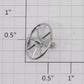 Lionel 8010-30 Chrome Radio Wheel