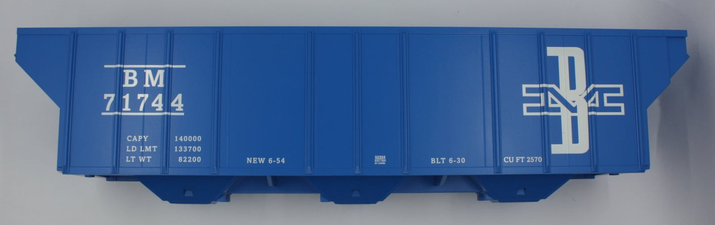 Lionel 52324-7 B&M PS-2 Hopper Shell