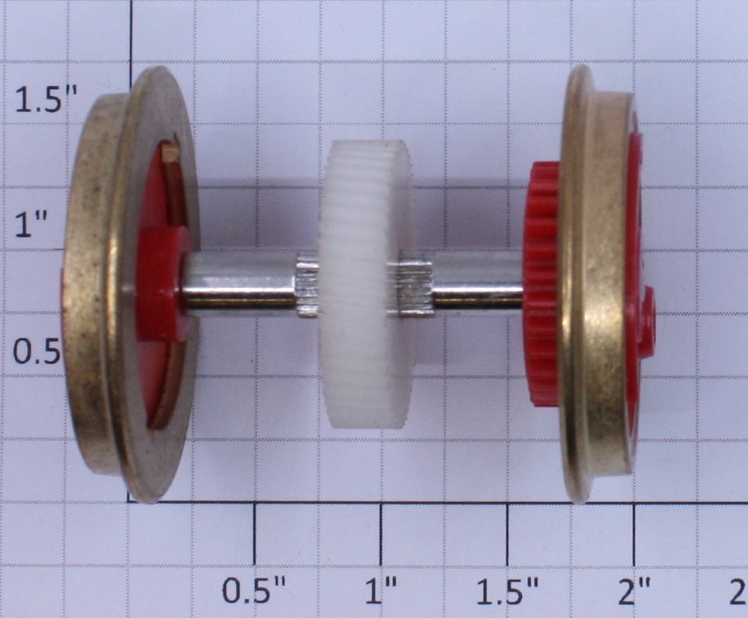 Lionel 85115-503 Red G Scale Thomas The Tank Engine Geared Wheel Set