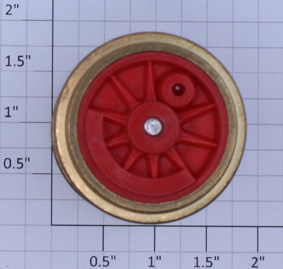 Lionel 85115-503 Red G Scale Thomas The Tank Engine Geared Wheel Set