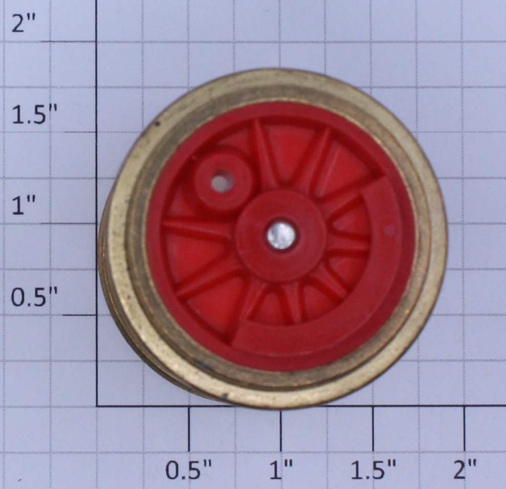 Lionel 85115-503 Red G Scale Thomas The Tank Engine Geared Wheel Set