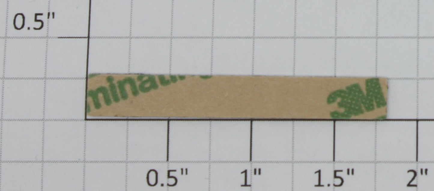 Lionel 39140-20 Santa Fe Observation Car "Vista Canyon" Adhesive Nameplate