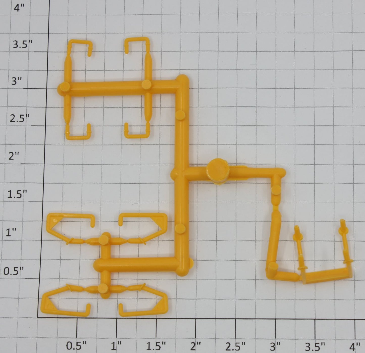 Lionel 16387-10 Yellow Lift Handles and Grab Rails (Set of 9)