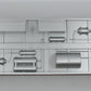 Lionel 29093-7 #3153 ATSF Streamlined Passenger Car Shell