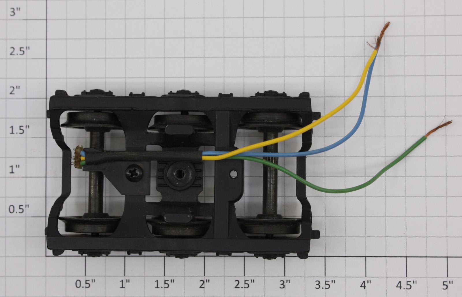 Lionel 8005T-90 6-Wheel Truck With Speed Sensor Assembly