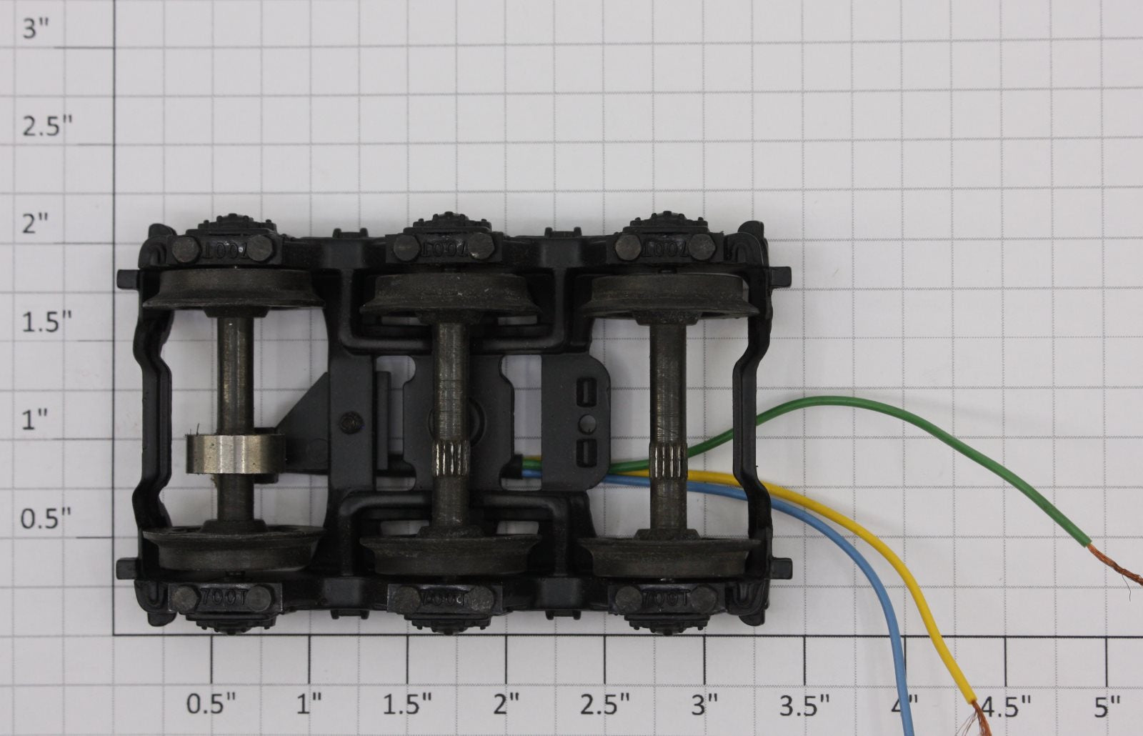Lionel 8005T-90 6-Wheel Truck With Speed Sensor Assembly