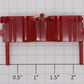 Lionel 1862-44 Red Twin Piston