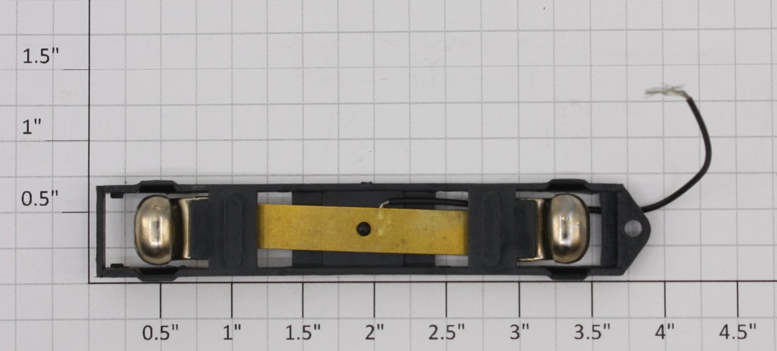 Lionel 8005-31X Black Collector Bracket with Collector Roller Contact
