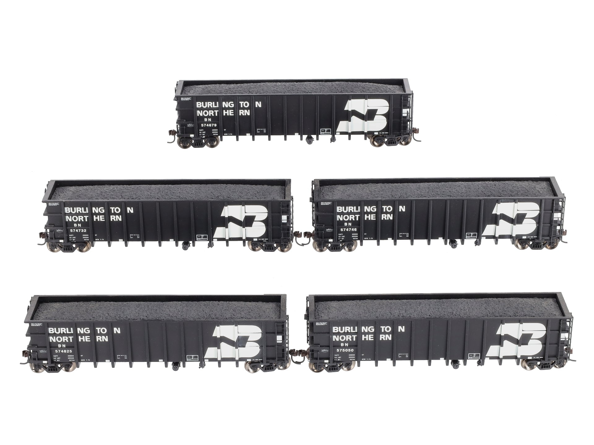 Athearn 95767 Burlington Northern Thrall Gondola Set #1 (Set of 5)