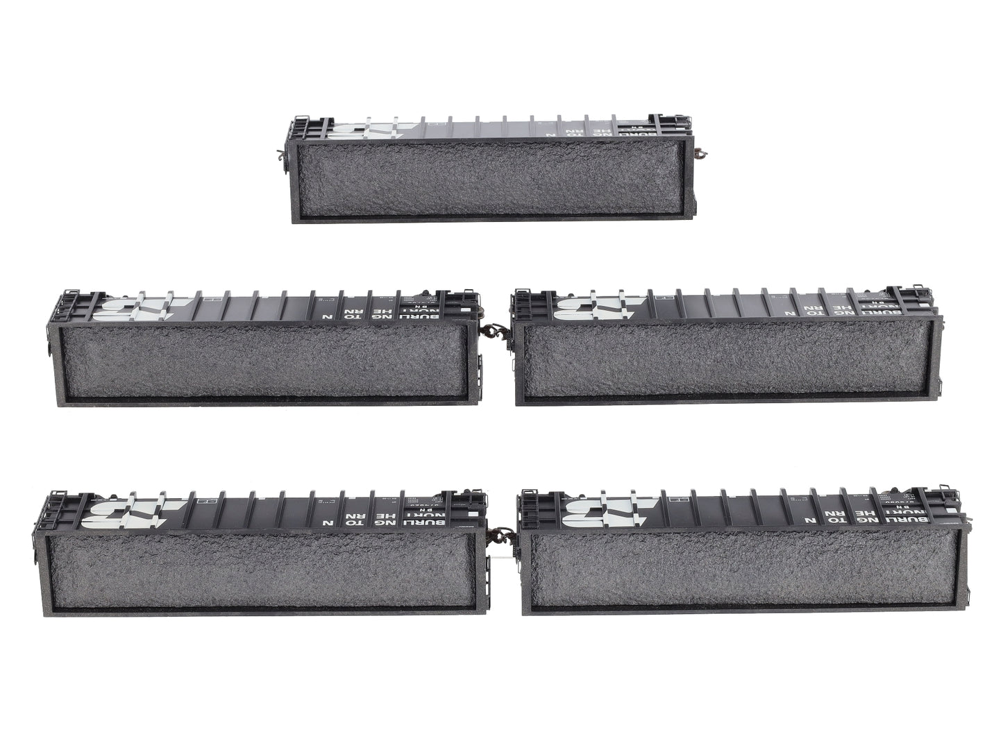 Athearn 95767 Burlington Northern Thrall Gondola Set #1 (Set of 5) LN/Box