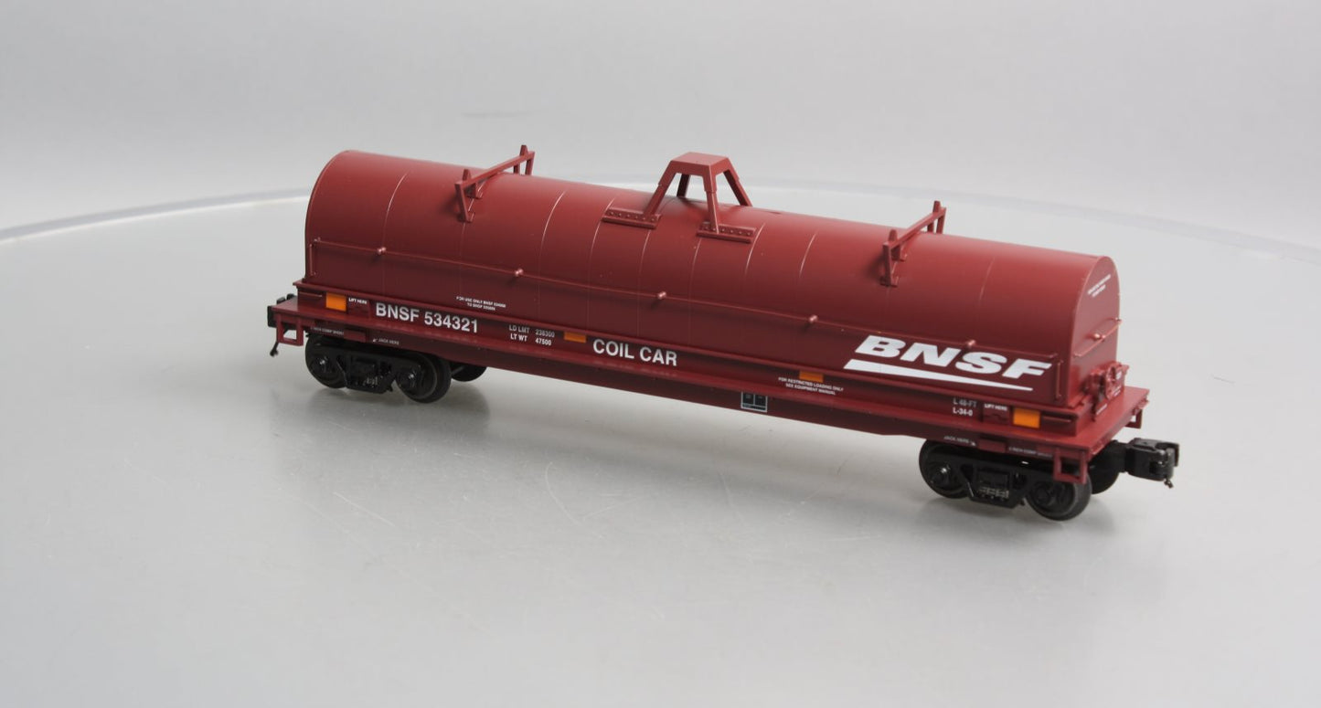 Lionel 2226461 O Burlington Northern Santa Fe Coil Car #534321 LN/Box