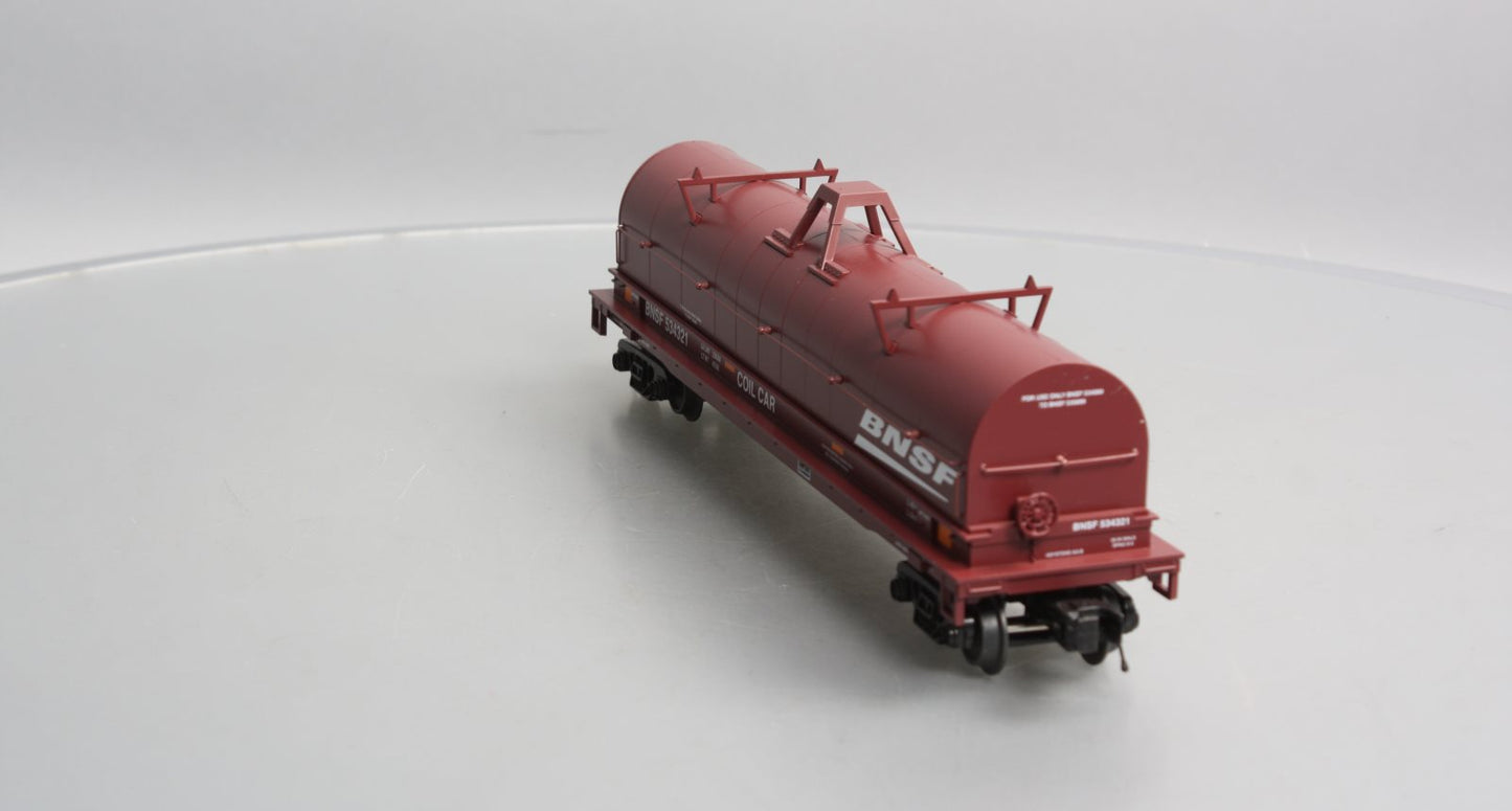 Lionel 2226461 O Burlington Northern Santa Fe Coil Car #534321 LN/Box