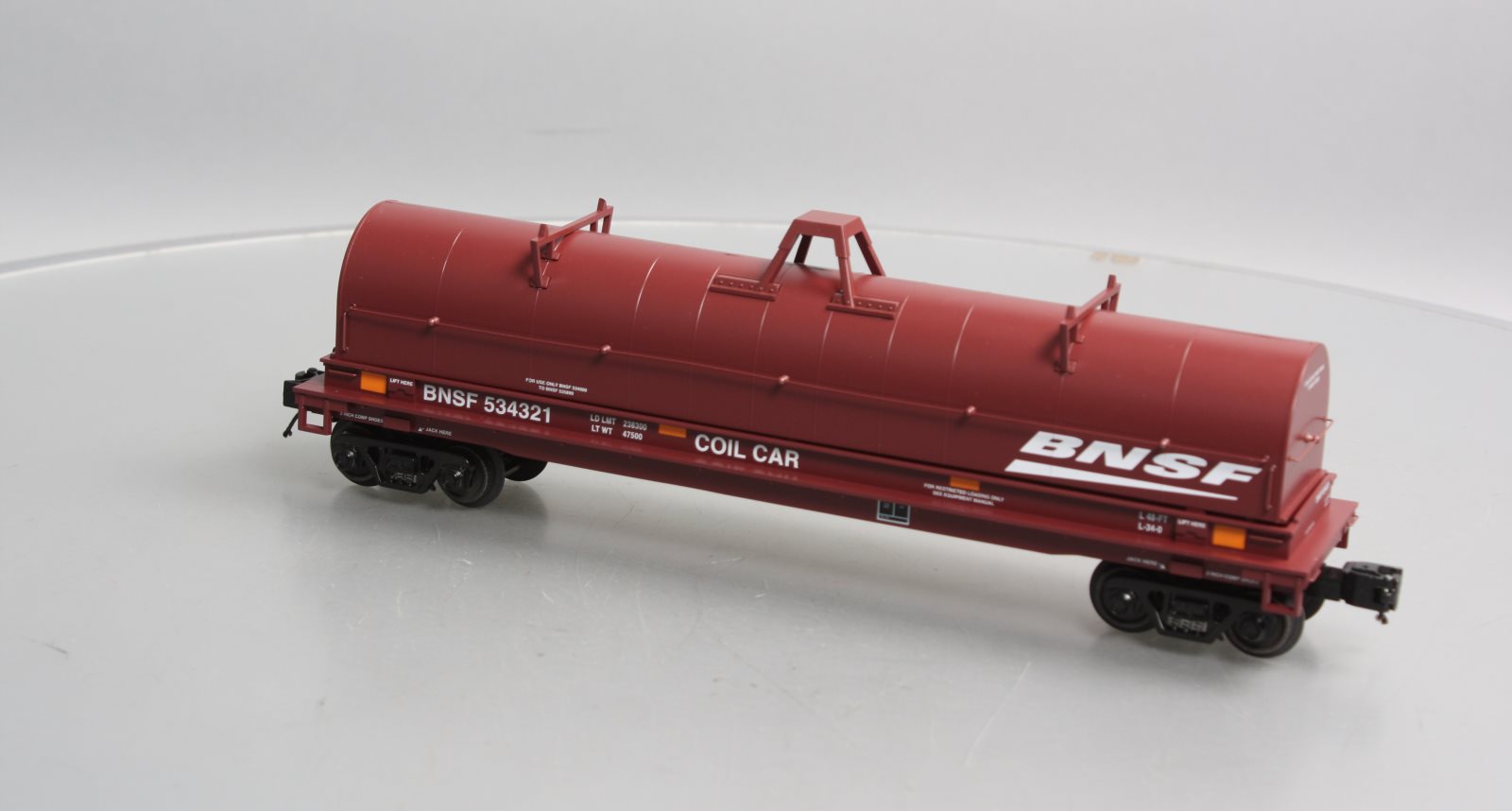 Lionel 2226461 O Burlington Northern Santa Fe Coil Car #534321 LN/Box