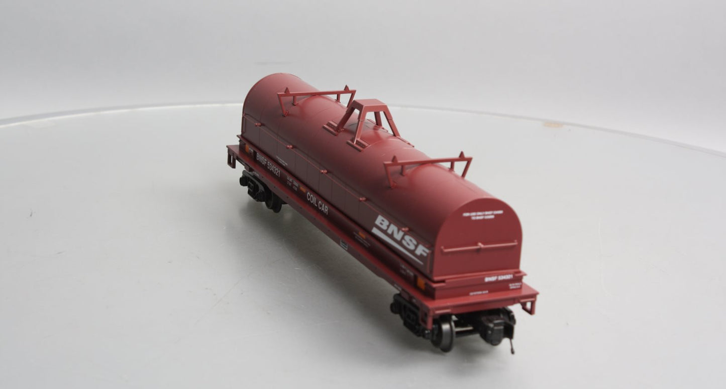 Lionel 2226461 O Burlington Northern Santa Fe Coil Car #534321 LN/Box