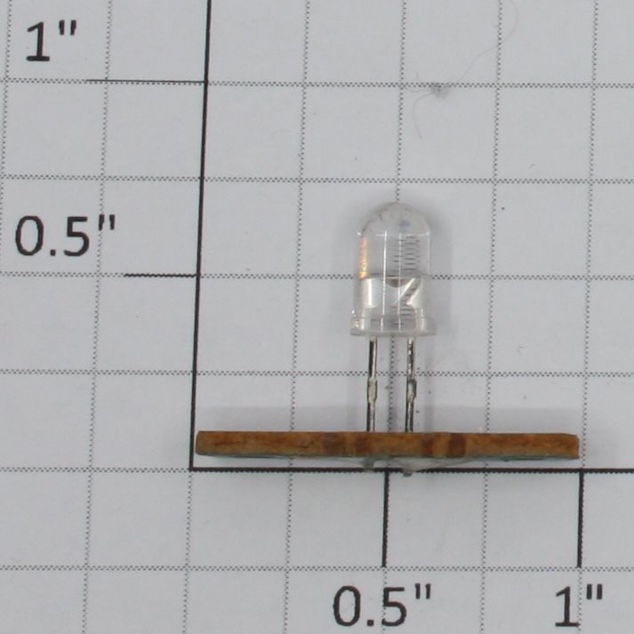 Lionel 11809-155 PCB Circuit Board with 1 Clear LED