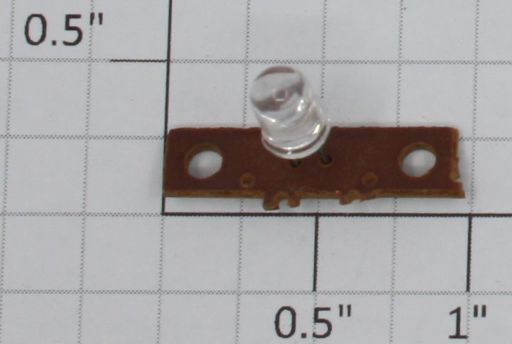 Lionel 11809-155 PCB Circuit Board with 1 Clear LED