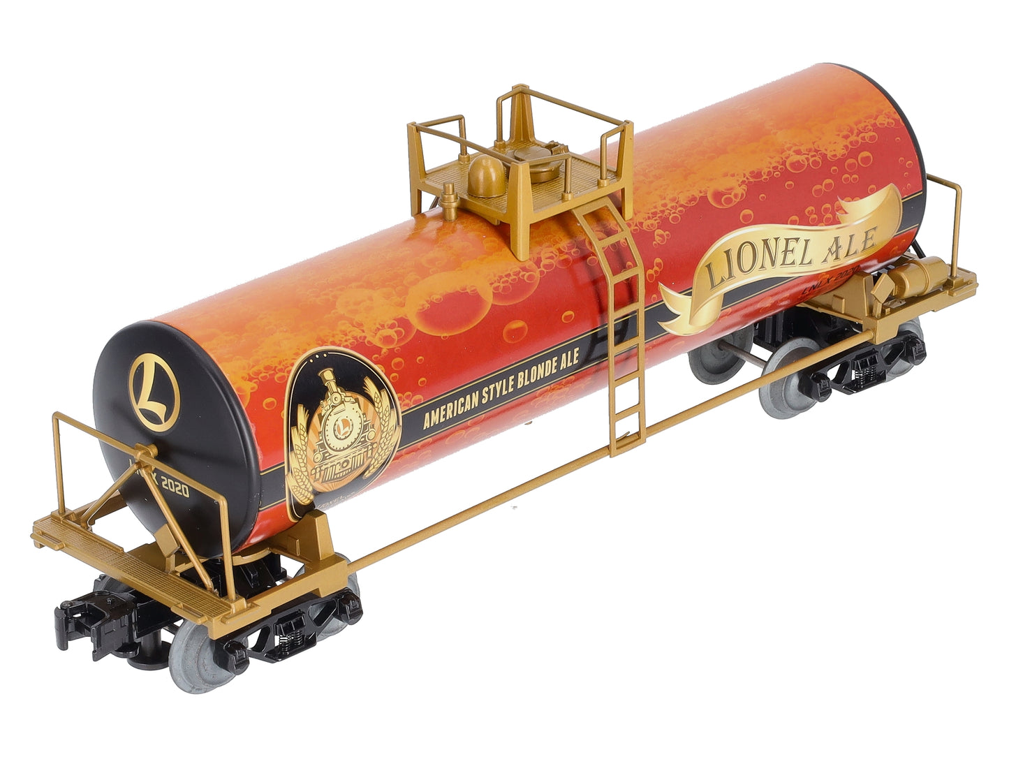 Lionel 2028500 Lionel Ale Uni-Body Tank Car LN/Box