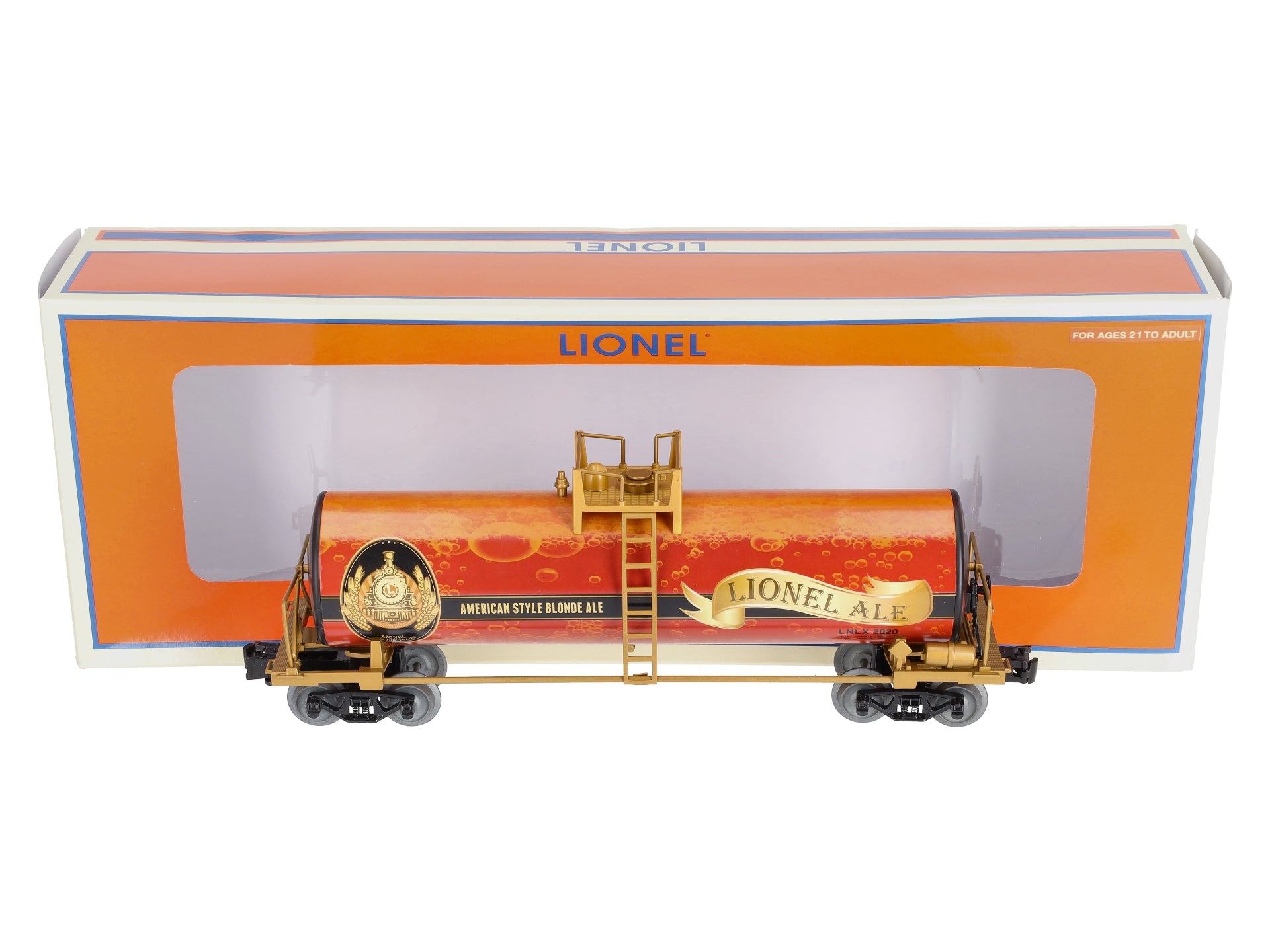 Lionel 2028500 Lionel Ale Uni-Body Tank Car LN/Box