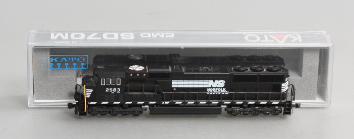 Kato 176-7605-LS N Norfolk Southern EMD SD70M Diesel #2583 w/ DCC & Sound