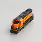 Atlas 40004798 N Burlington Northern Santa Fe GP39-2 Diesel Loco w/ Sound #2711