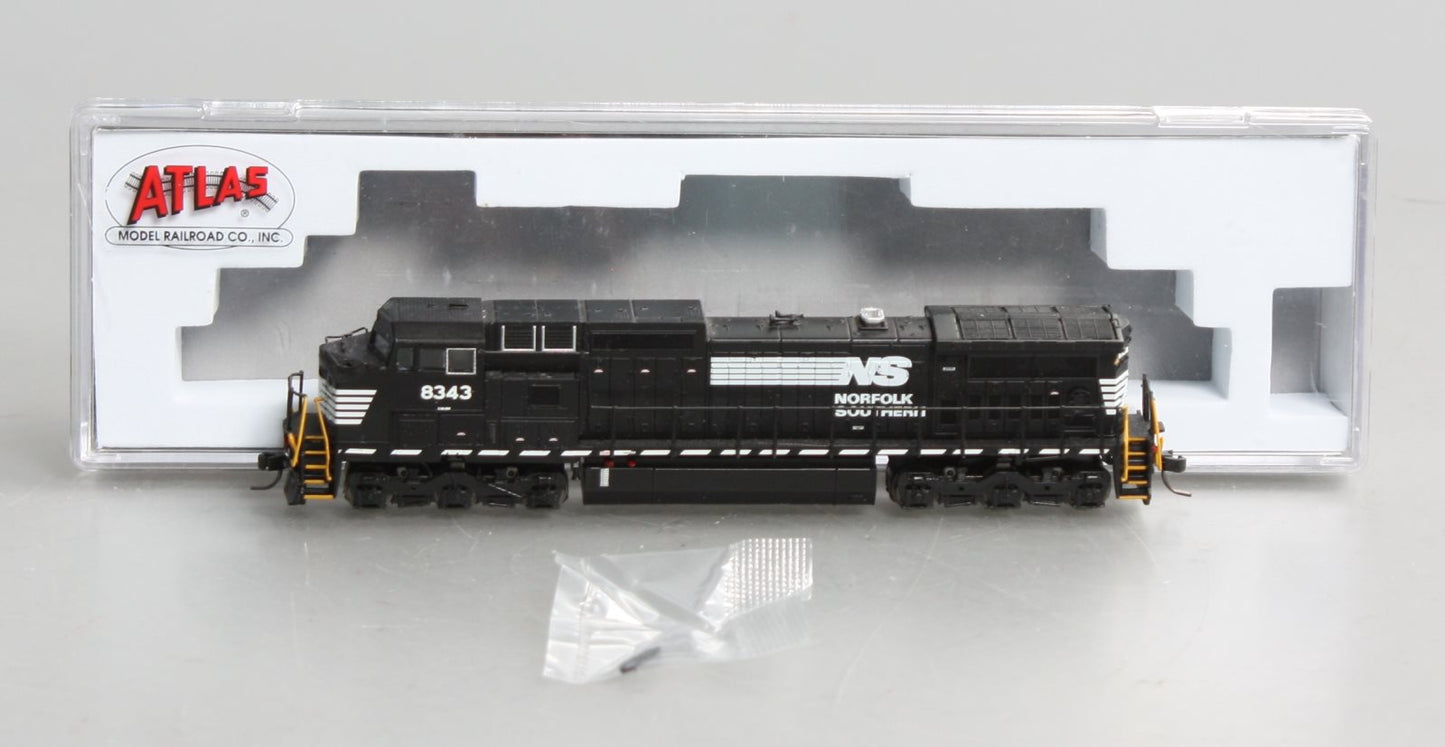 Atlas 40004223 N Scale Norfolk Southern Dash 8-40Cw Diesel #8343 w/ DCC & Sound