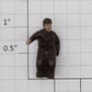 Lionel 18406-54 T-Base Brown Plastic Figure with Painted Face & Hands