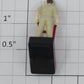 Lionel 12929-12 Figure with Handtruck on Base for Rail Truck Loading Dock