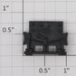 Lionel 18406-25 Black Plastic Brake Detail