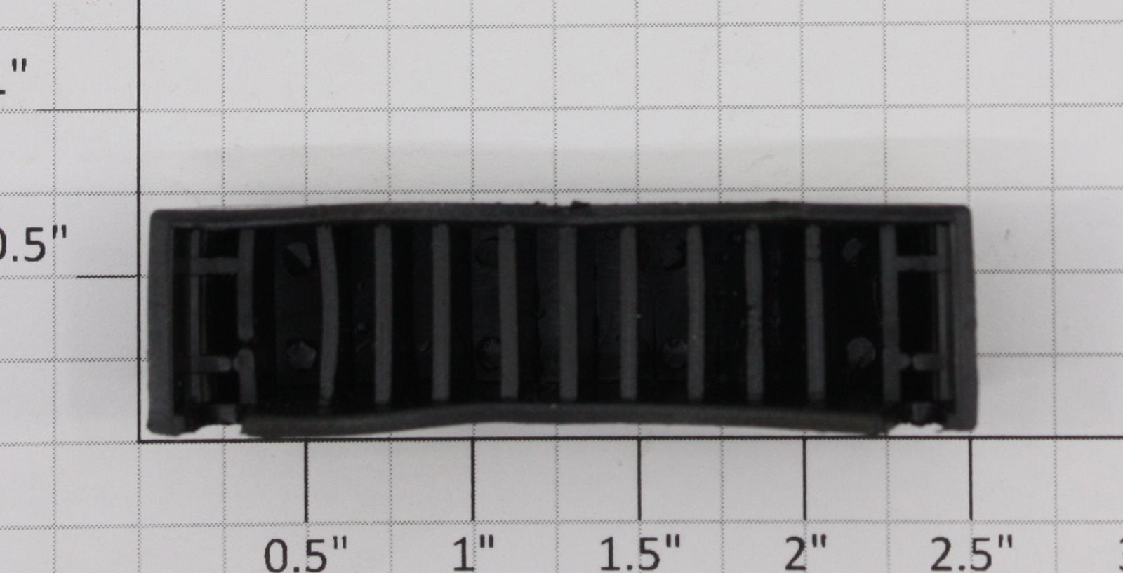 Lionel 18404-25 Black Rubber Trolley Car Bumper