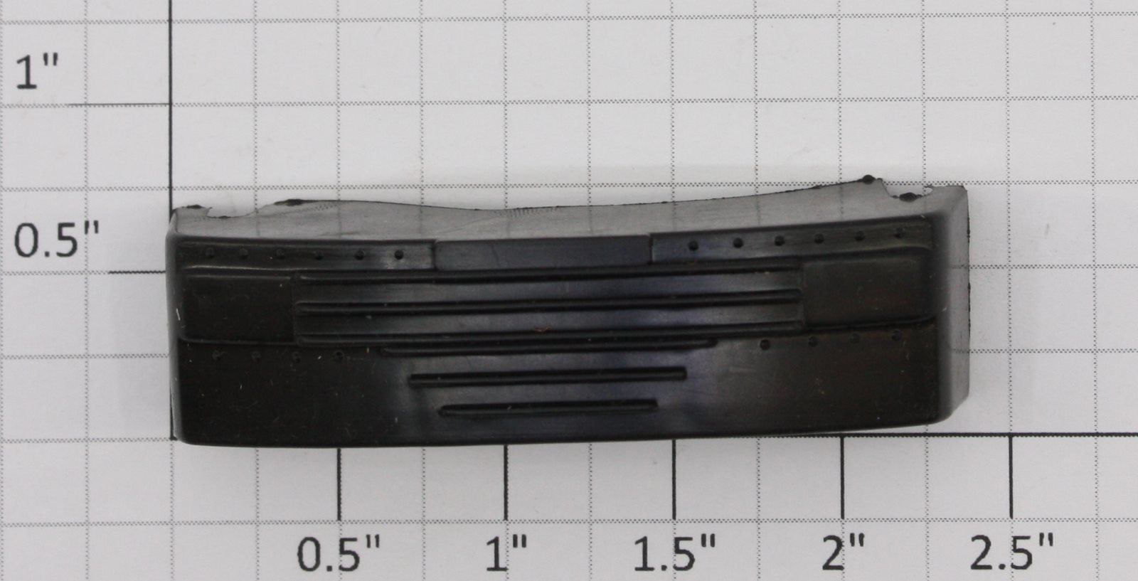 Lionel 18404-25 Black Rubber Trolley Car Bumper
