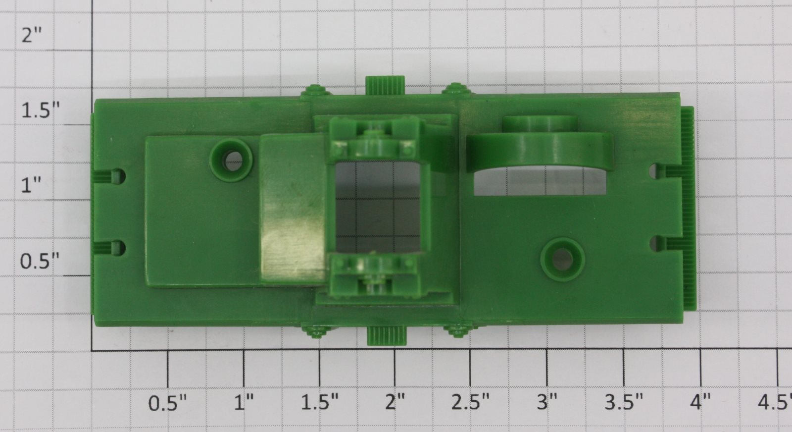 Lionel 18403-5 Green Santa Handcar Body with Weights