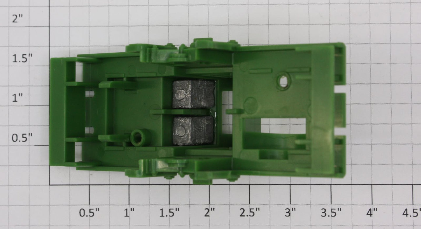 Lionel 18403-5 Green Santa Handcar Body with Weights
