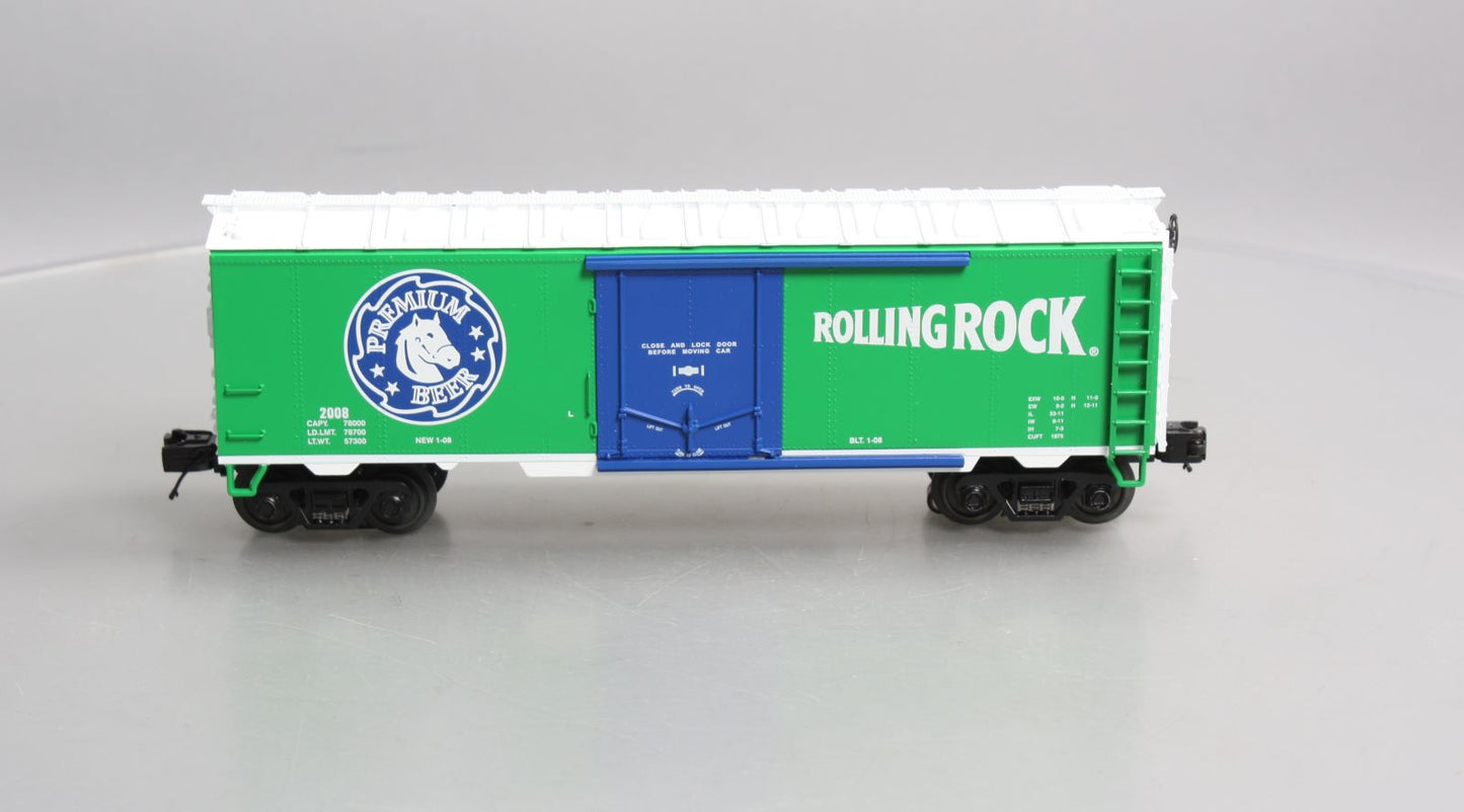 MTH 20-94205 O Rolling Rock Operating Reefer Car #2008