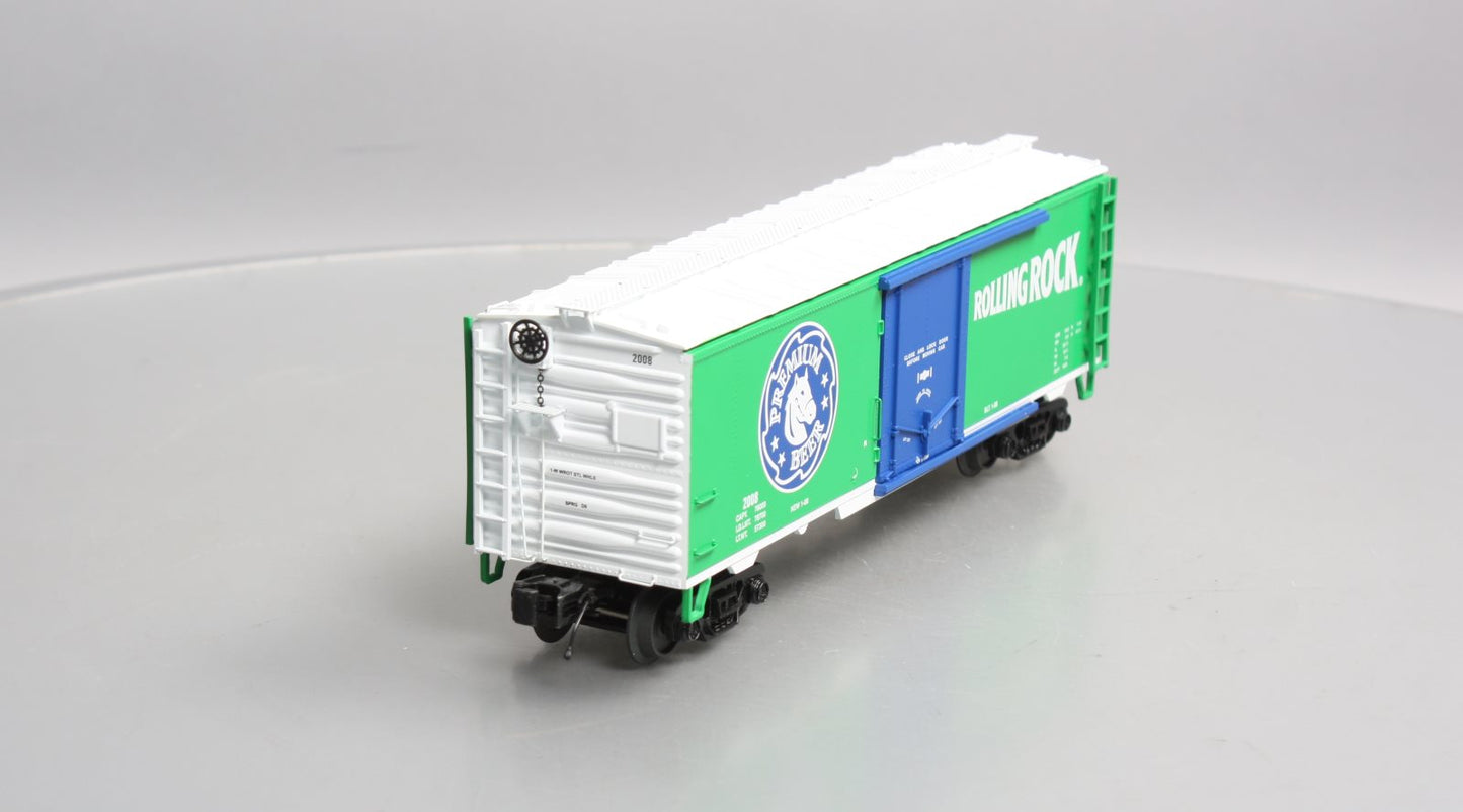 MTH 20-94205 O Rolling Rock Operating Reefer Car #2008