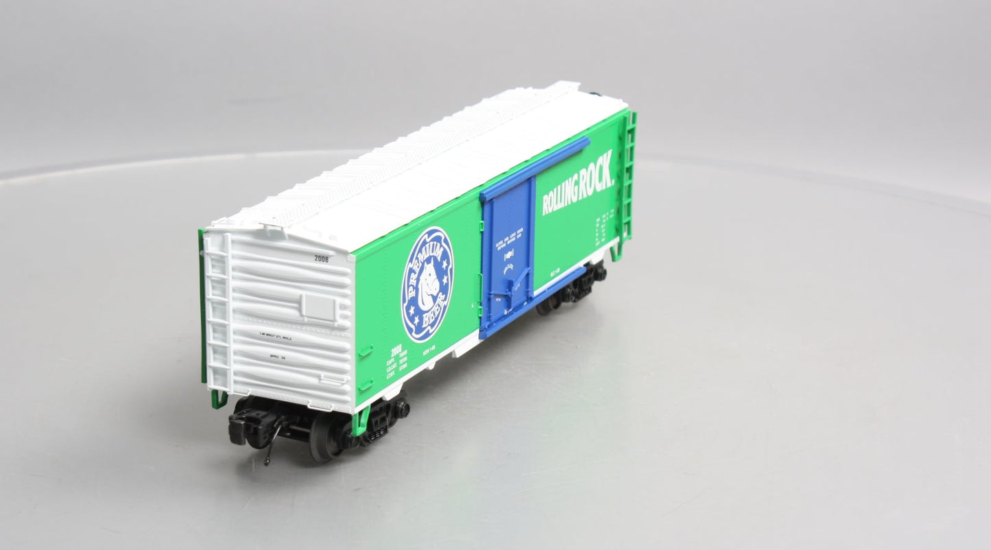 MTH 20-94205 O Rolling Rock Operating Reefer Car #2008