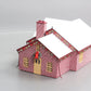 Lionel 6-37957 O Deluxe Holiday House Building with Operating Christmas Lights LN/Box