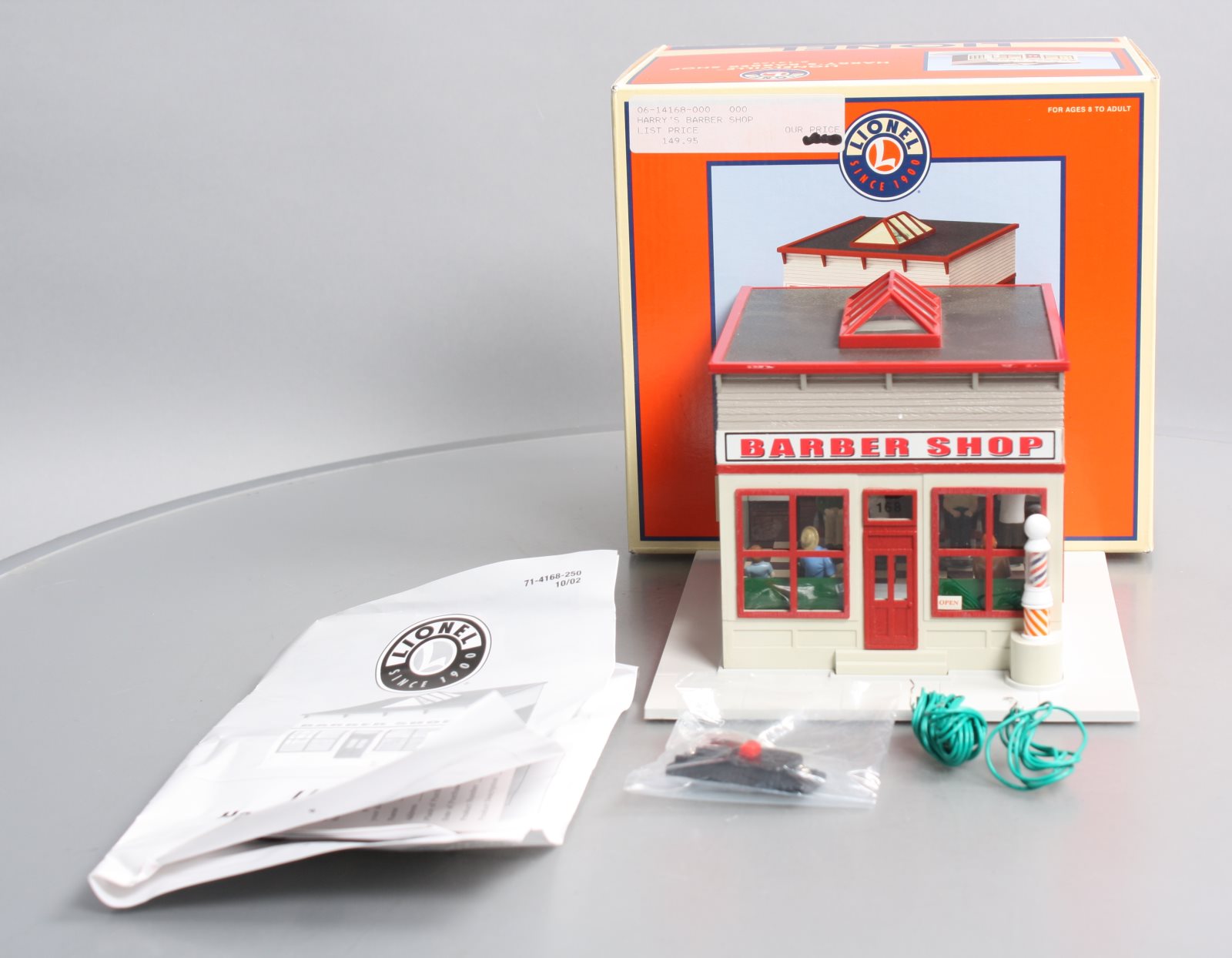 Lionel 6-14168 O Harry's Operating Barber Shop