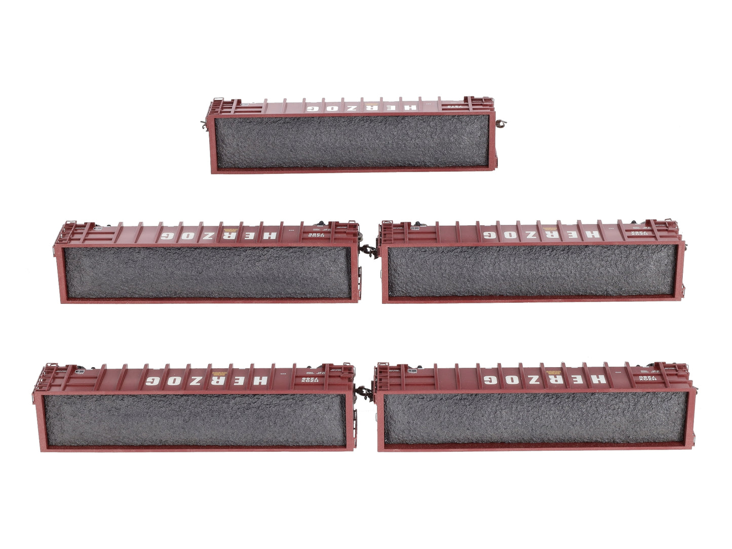 Athearn 95787 HO RTR Thrall Gondola w/Load, Herzog #1 (5)