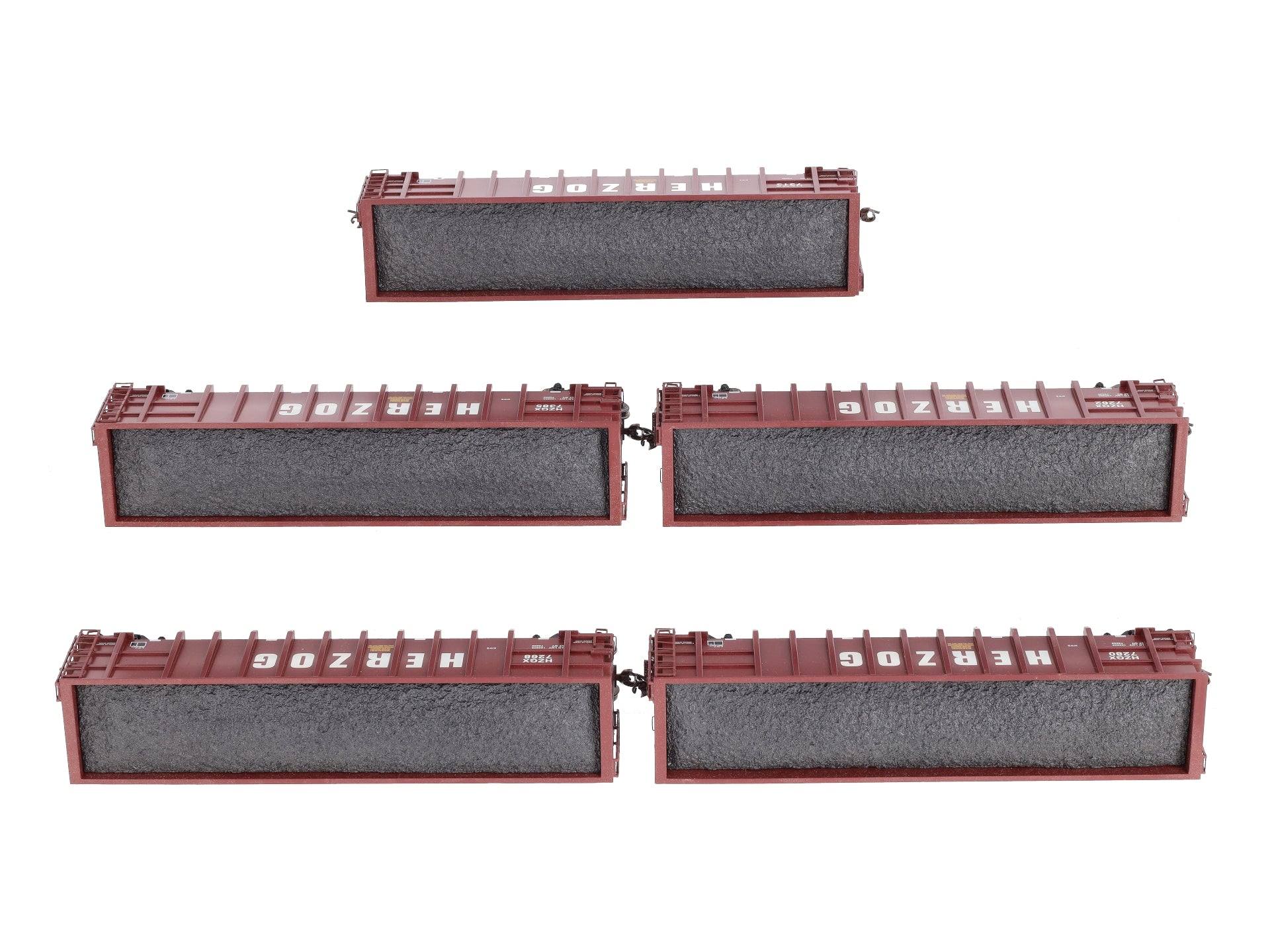 Athearn 95787 HO RTR Thrall Gondola w/Load, Herzog #1 (5)