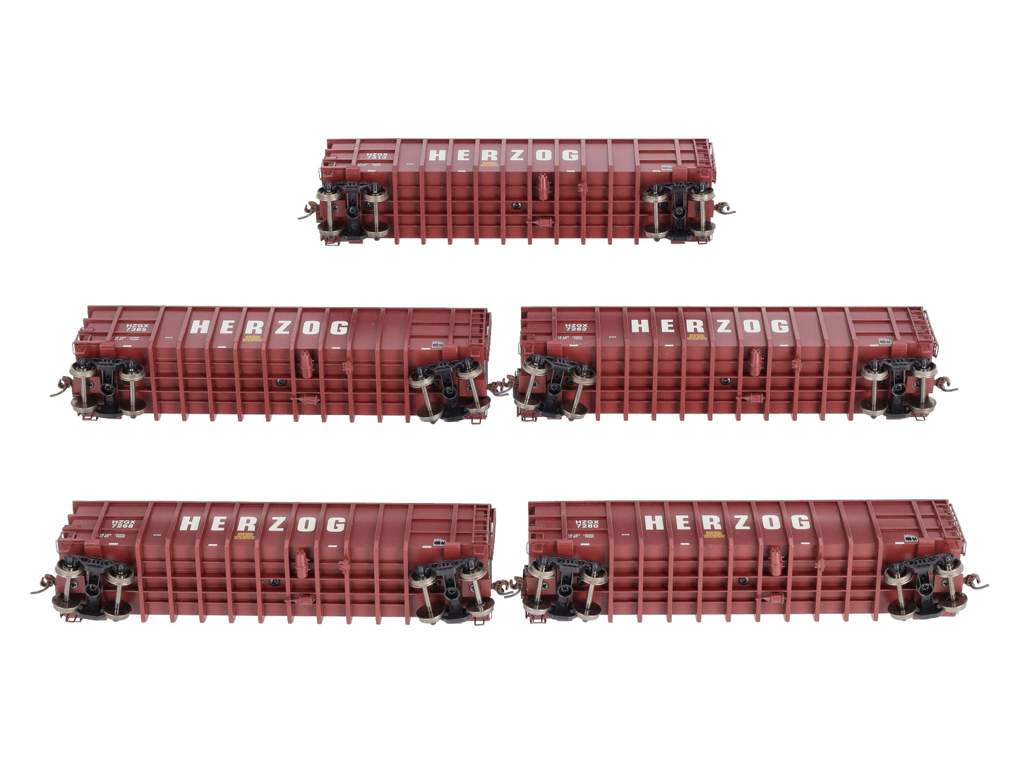 Athearn 95787 HO RTR Thrall Gondola w/Load, Herzog #1 (5)