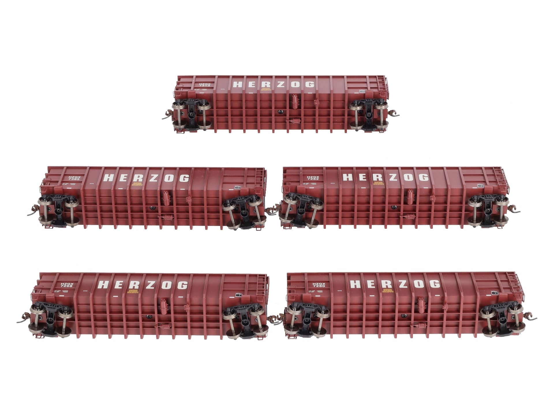 Athearn 95787 HO RTR Thrall Gondola w/Load, Herzog #1 (5)