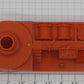 Lionel 16734-15 Orange Searchlight Track Maintenance Platform