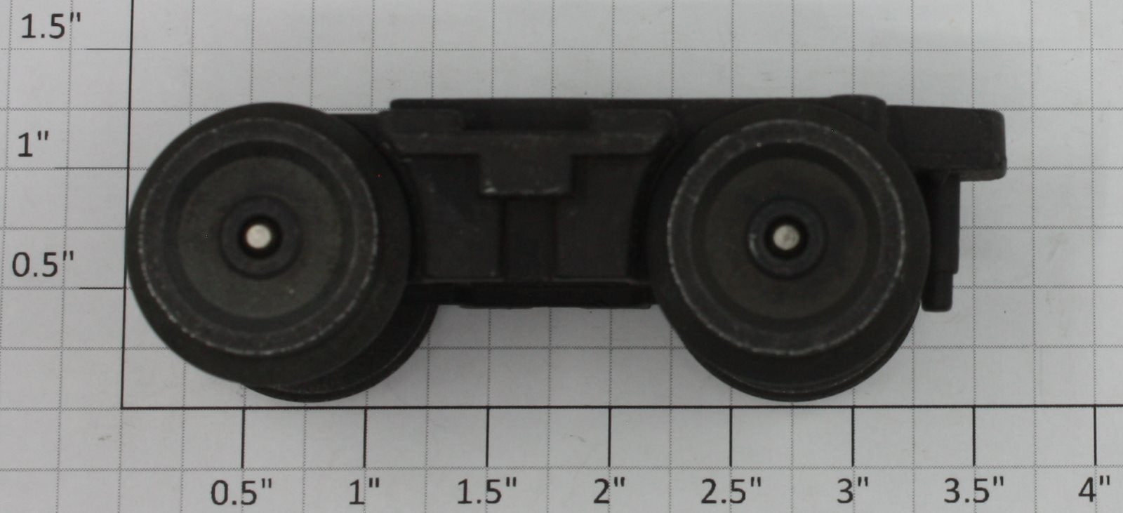 Lionel 18110-150 Black Alco 4-Wheel Front Dummy Truck Assembly