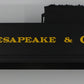 Lionel 91109-T7 Chesapeake & Ohio Tender Shell 0-8-0 #79