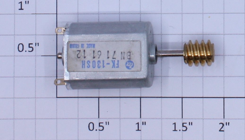 Lionel 11809-507 Miniature 12 Volt DC Can Motor with Gear