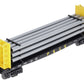 MTH 30-76233 Pittsburgh & Lake Erie Flat Car - w/Bulkheads & Pipe Load #42306 LN/Box