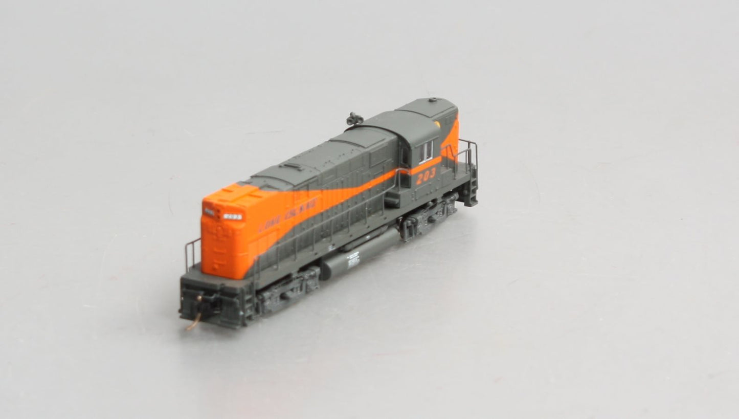 Atlas 40000138 N Scale Long Island C420 Diesel Locomotive #203