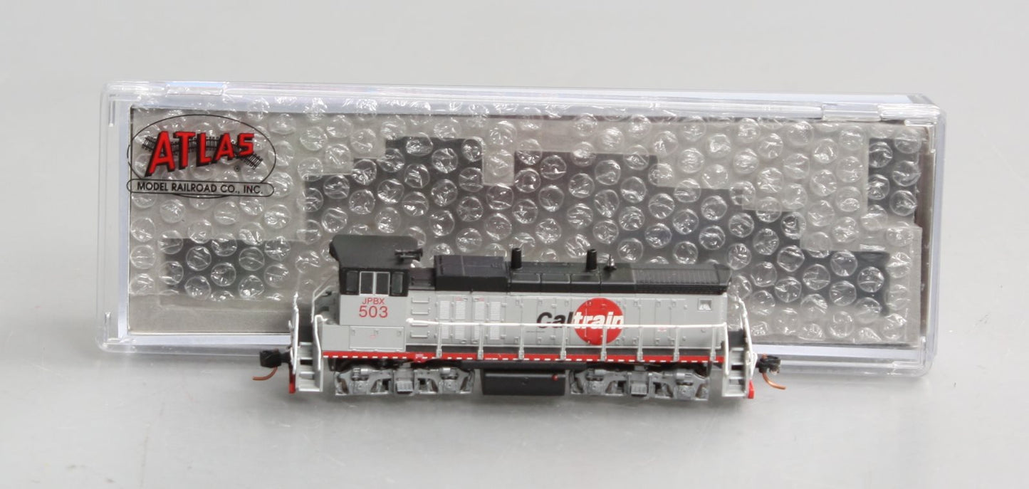 Atlas 52304 N Scale CalTrain MP-15DC Diesel Locomotive #503